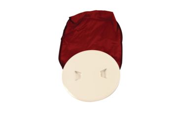 Image of Beckson Marine 5" Stow-Away Deck Plate - Beige w/12" Bag 46446
