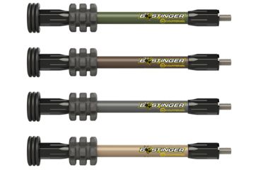 Image of Bee Stinger MicroHex Bow Stabilizer, Olive, 6in MHX06OL