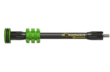 Image of Bee Stinger MicroHex Bow Stabilizer, Green, 8in MHX08GR