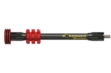 Image of Bee Stinger MicroHex Bow Stabilizer, Red, 8in MHX08RD