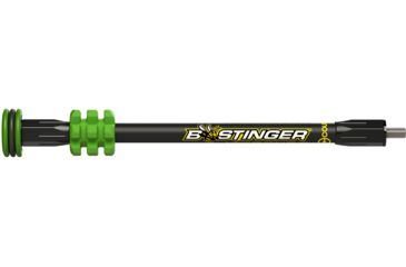 Image of Bee Stinger MicroHex Bow Stabilizer, Green, 10in MHX10GR