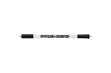 Image of Bee Stinger Premier Plus Countervail Bow Stabilizers V-Bar, 10 in, White, PREMIERVBWT10