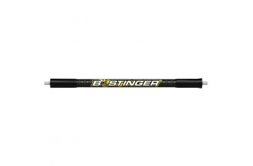 Image of Bee Stinger Premier Plus V-Bar, Matte Black 12in. PREMIERVBMB12