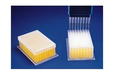 Image of Bel-Art 96-Well Deep Well Plates, SCIENCEWARE 378600004 Accessories Covers, Nonsterile