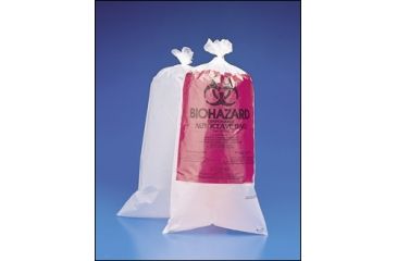 Image of Bel-Art Bag Autocl Biohaz 24X36 100/PK F131620009