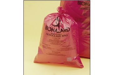 Image of Bel-Art Bag Hdpe Wr Biohazard 19X23IN F131651923