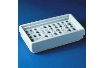 Image of Bel-Art Microcentrifuge Tube Refrigerator Racks, SCIENCEWARE 189050001 Polypropylene