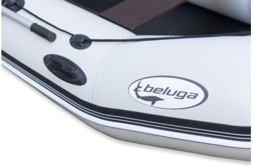 Image of Beluga Boats 10 Feet Inflatable Boat, 3 Person, Light Gray C-10FFDGREY