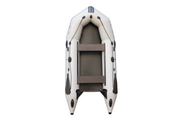 Image of Beluga Boats 11 Feet Inflatable Boat, 4 Person, Light Gray C-11FFDGREY