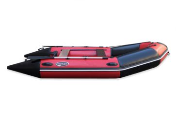 Image of Beluga Boats 12 Feet Inflatable Boat, 6 Person, Red/Black K-12RFDRED