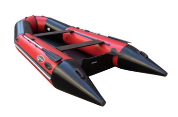 Image of Beluga Boats 13 Feet Inflatable Boat, 7 Person, Red/Black K-13RFDRED
