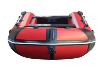 Image of Beluga Boats 14 Feet Inflatable Boat, 8 Person, Red/Black K-14RFDRED