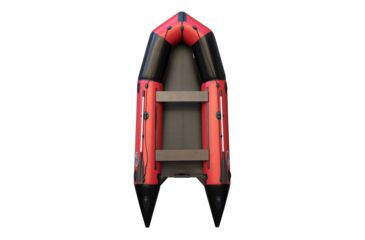 Image of Beluga Boats 14 Feet Inflatable Boat, 8 Person, Red/Black K-14RFDRED