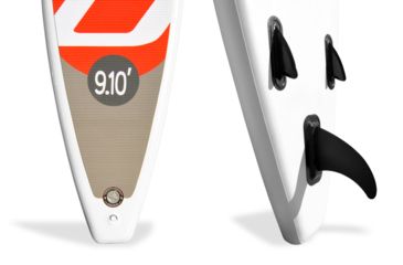 Image of Beluga Boats 9Ft 10In Wave Rider Stand Up Inflatable Paddle Board, Red BL910WR