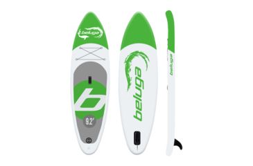 Image of Beluga Boats 9Ft 2In All Round Stand Up Inflatable Paddle Board, Green BL92AR