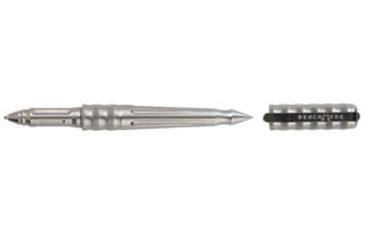 Image of Benchmade 1100 Series Tactical Pen, Stainless Steel Body, Stainless Grip, Black Ink 1100-4
