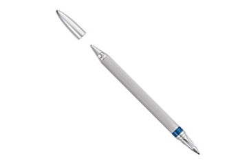 Image of Benchmade 1200 Series Pen, Silver, Blue Ink 1200-1