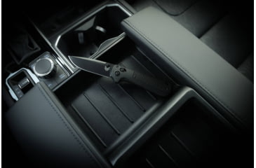 Image of Benchmade 430 Model Folding Knives, 3.55 in, CPM-D2 Steel, Folding Blade, Black Grivory Handle, Black/Black, 8.29inch, 430BK-02