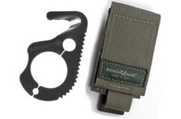 Image of Benchmade 5 Rescue Hook, Black Oxide Finish w/ ADC Soft Sheath 5BLKWADC