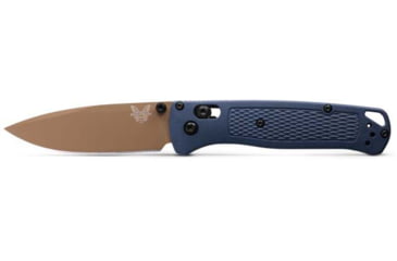Image of Benchmade 535FE-05 Bugout Folding Knife, 3.24, CPM-S30V 58-60, Drop-point, Crater Blue, 535FE-05