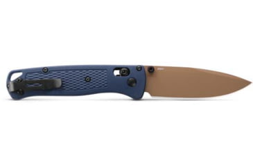 Image of Benchmade 535FE-05 Bugout Folding Knife, 3.24, CPM-S30V 58-60, Drop-point, Crater Blue, 535FE-05