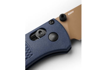 Image of Benchmade 535FE-05 Bugout Folding Knife, 3.24, CPM-S30V 58-60, Drop-point, Crater Blue, 535FE-05