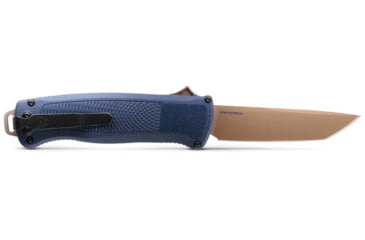 Image of Benchmade Shootout Automatic Folding Knife, 3.51in, CPM-CruWear, Tanto Blade, Crater Blue Handle, 5370FE-01