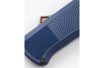 Image of Benchmade Shootout Automatic Folding Knife, 3.51in, CPM-CruWear, Tanto Blade, Crater Blue Handle, 5370FE-01
