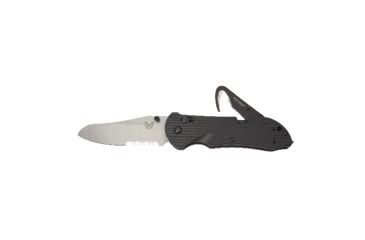 Image of Benchmade 915 Triage Triple Utility Tool Knife w/ Combo Edge Blade &amp; Black Handle 915S