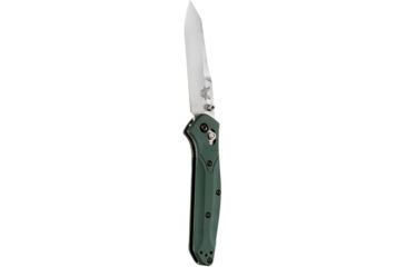 Image of Benchmade 940 Blue Class Folding Knife, Plain Edge, Satin Blade 940