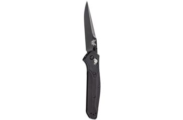 Image of Benchmade 943 Knife by Osborne Design w/ Plain Edge BK1 Blade &amp; Black Handle 943BK