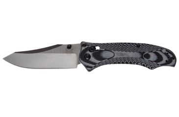 Image of Benchmade 950 Rift Knife by Osborne Design w/ Plain Edge Blade, Black &amp; Charcoal Handle 950