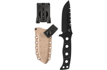Image of Benchmade Adamas Fixed Blade Knife, Plain Edge, BK Blade, Sand Sheath 375BKSN