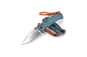 Image of Benchmade Adira Mini Fixed Blade Knife, 3.21in, CPM-MagnaCut, Depth Blue, 18065