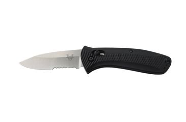 Image of Benchmade Auto Presidio Ultra Folding Knife, Combo Edge, Satin Blade 5220S