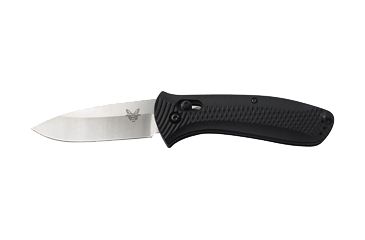 Image of Benchmade Auto Presidio Ultra Folding Knife, Plain Edge, Satin Blade 5220