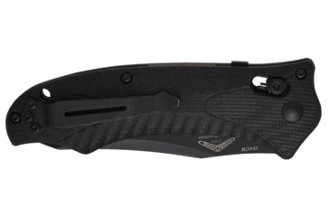 Image of Benchmade Auto Rift Knife by Osborne Design w/ Combo Edge BK1 Coated Blade 9555SBK