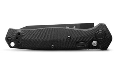 Image of Benchmade Autocrat Automatic Folding Knife, 3.3in, Coated, Reverse Tanto, G10 Black Handle, 8551BK
