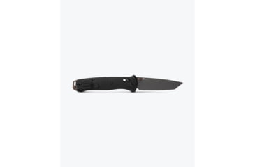Image of Benchmade Bailout Folding Knife, 3.38 in, CPM-M4 Steel, Non-Serrated Tanto Blade, 6061-T6 Aluminum, Black Handle, 537GY-03