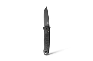 Image of Benchmade Bailout Folding Knife, 3.38 in, CPM-M4 Steel, Non-Serrated Tanto Blade, 6061-T6 Aluminum, Black Handle, 537GY-03