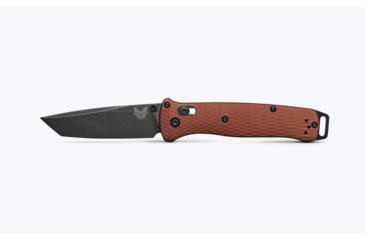 Image of Benchmade Bailout Folding Knife, 3.38in, Plain, CPM MagnaCut Stainless Steel, Tanto, 6061-T6 Aluminum, Burnt Copper, 537BK-07