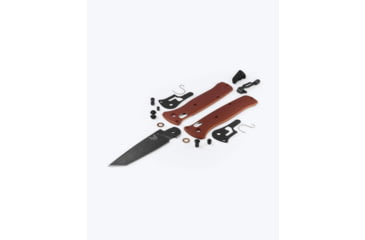 Image of Benchmade Bailout Folding Knife, 3.38in, Plain, CPM MagnaCut Stainless Steel, Tanto, 6061-T6 Aluminum, Burnt Copper, 537BK-07
