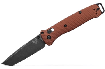 Image of Benchmade Bailout Folding Knife, 3.38in, Plain, CPM MagnaCut Stainless Steel, Tanto, 6061-T6 Aluminum, Burnt Copper, 537BK-07