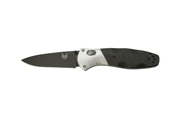 Image of Benchmade Barrage Folding Knife, Plain Edge, BK Blade 581BK