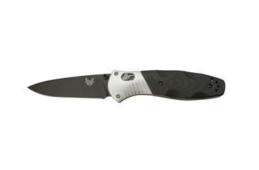 Image of Benchmade Barrage Folding Knife, Plain Edge, BK Blade 581BK