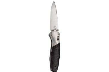 Image of Benchmade Barrage Folding Knife, Plain Edge, Satin Blade 581