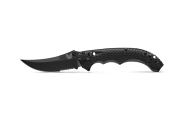 Image of Benchmade Black Class Mini Bedlam Folding Knife, 3.45in, CPM S90V Stainless Steel, G10, Black, 865SBK