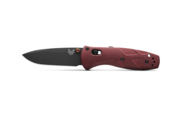 Image of Benchmade Osborne Barrage Assisted Opening Folding Knife, 3.45in, CPM-S30V Stainless Steel, Drop Point, Richlite, Redstone, 585BK-04