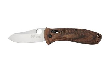 Image of Benchmade Bone Collector AXIS Folding Knife, Plain Edge, Walnut Handle 15020-2