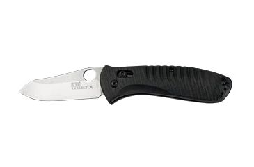 Image of Benchmade Bone Collector AXIS Folding Knife, Plain Edge, Black Handle 15020